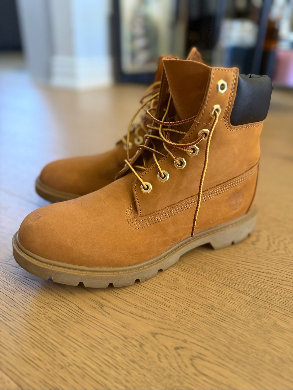 Timberland Mens 6" Basic Boot - Contrast Collar Ankle Boot